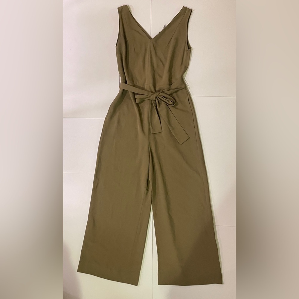Elegant Olive Jumpsuit